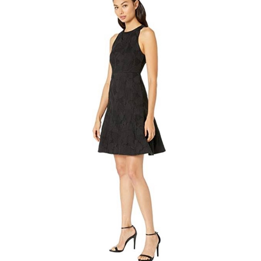 Halston Heritage Jacquard Dress